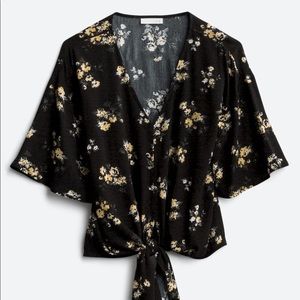 LUQ Rhee Tie Front Top from StitchFix.